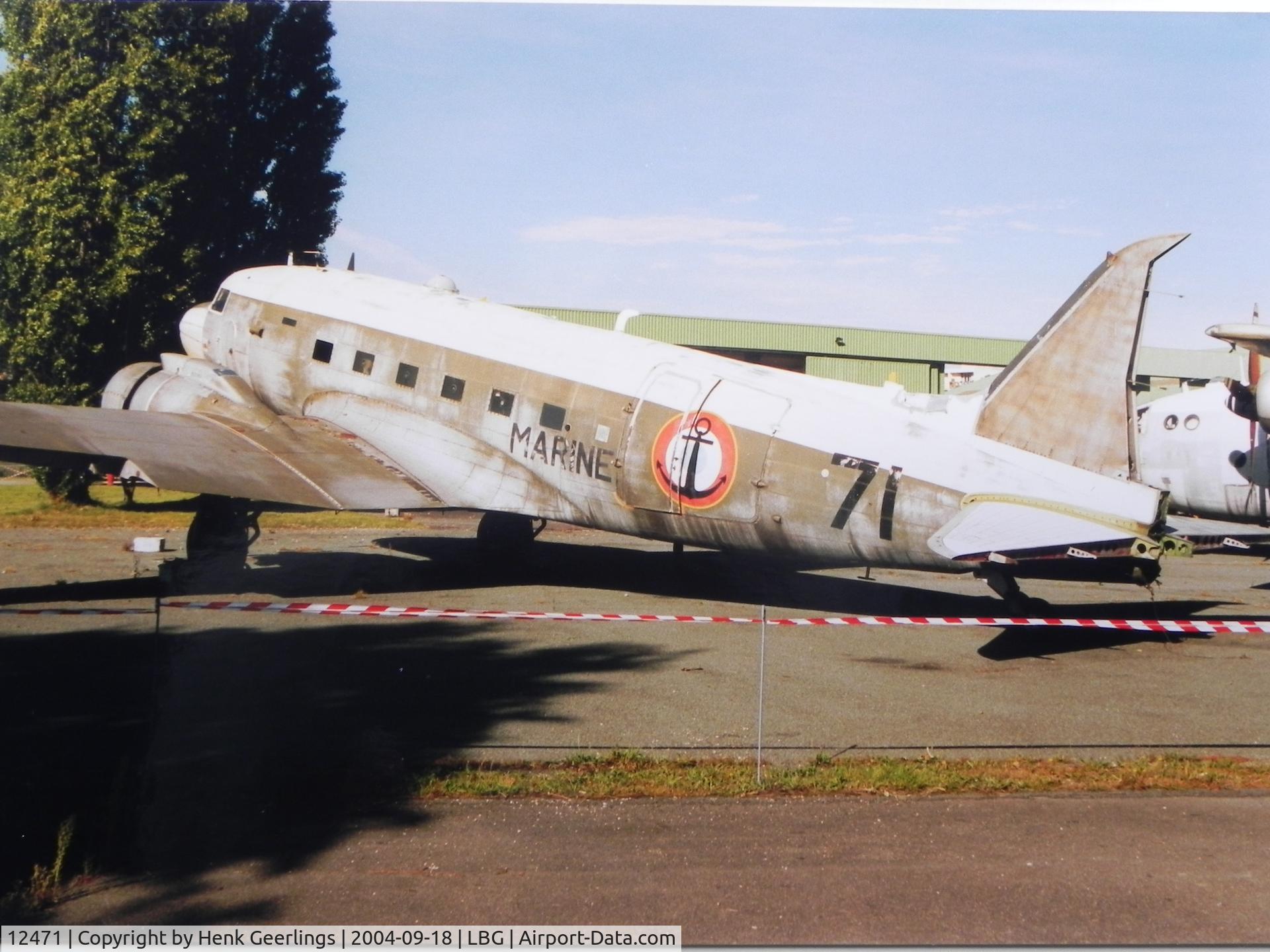12471, 1943 Douglas C-47A Skytrain (Dakota III) C/N 12471, French Navy - Aeronavale 56S 