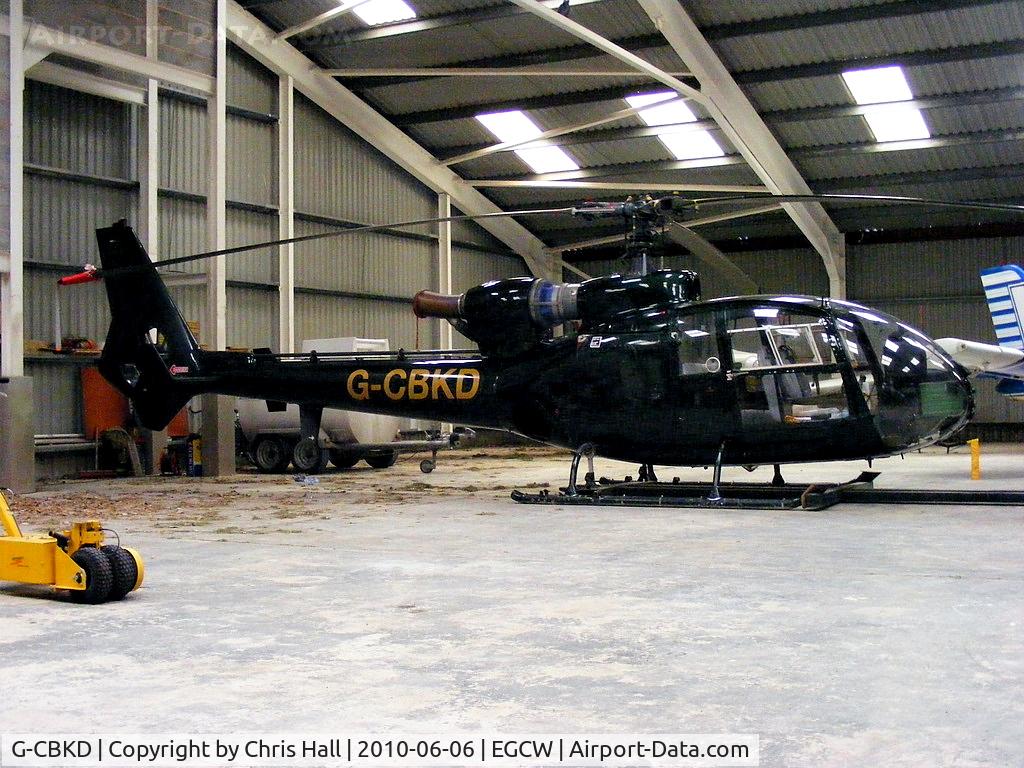 G-CBKD, 1973 Westland SA-341C Gazelle HT2 C/N WA1130, Previous ID: XW868