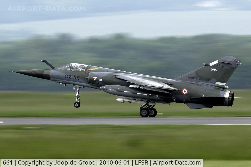 661, Dassault Mirage F.1CR C/N 661, long shutter speed during take off.