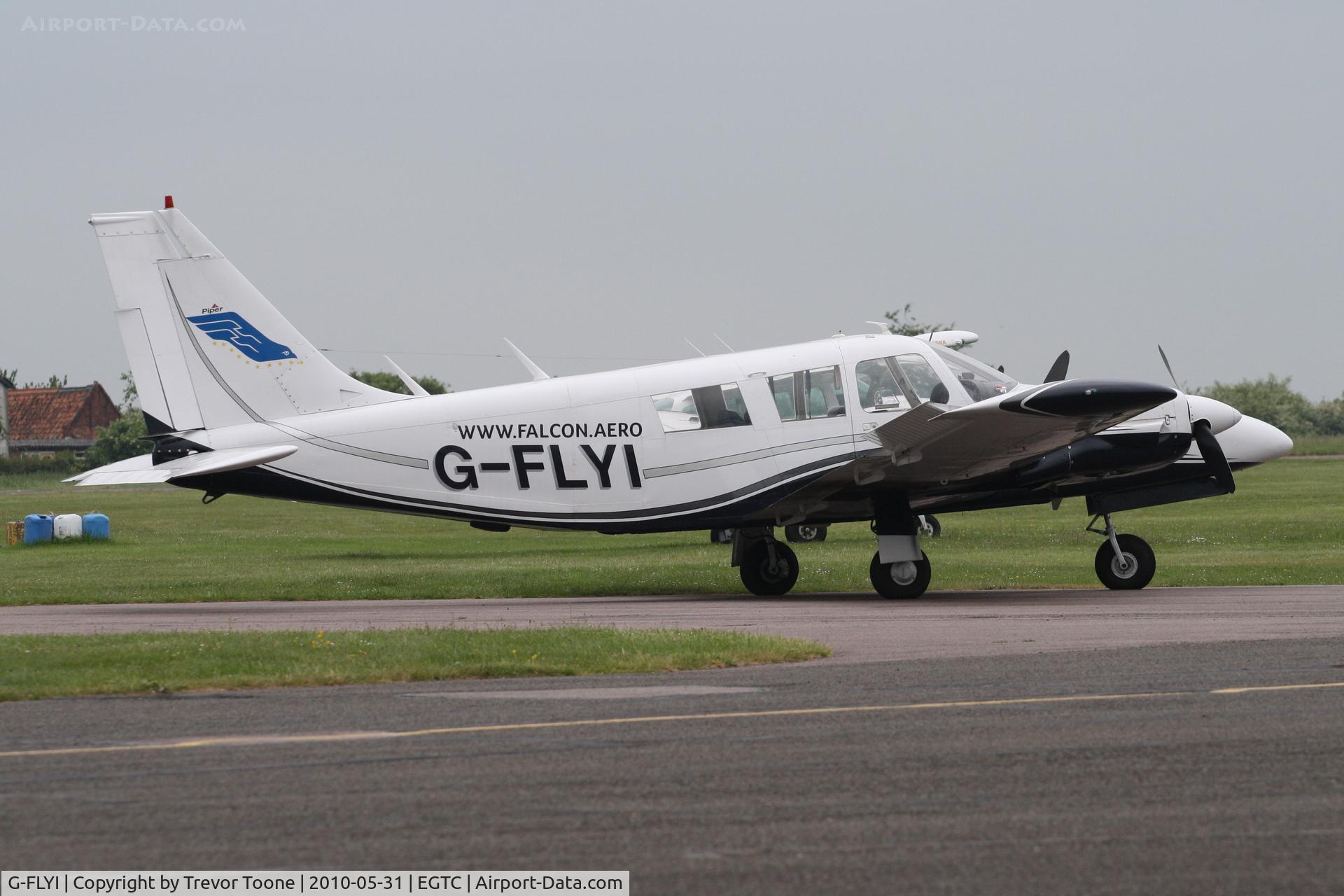 G-FLYI, 1972 Piper PA-34-200T Seneca II C/N 34-7250144, PA-34-200-2, c/n: 34-7250144