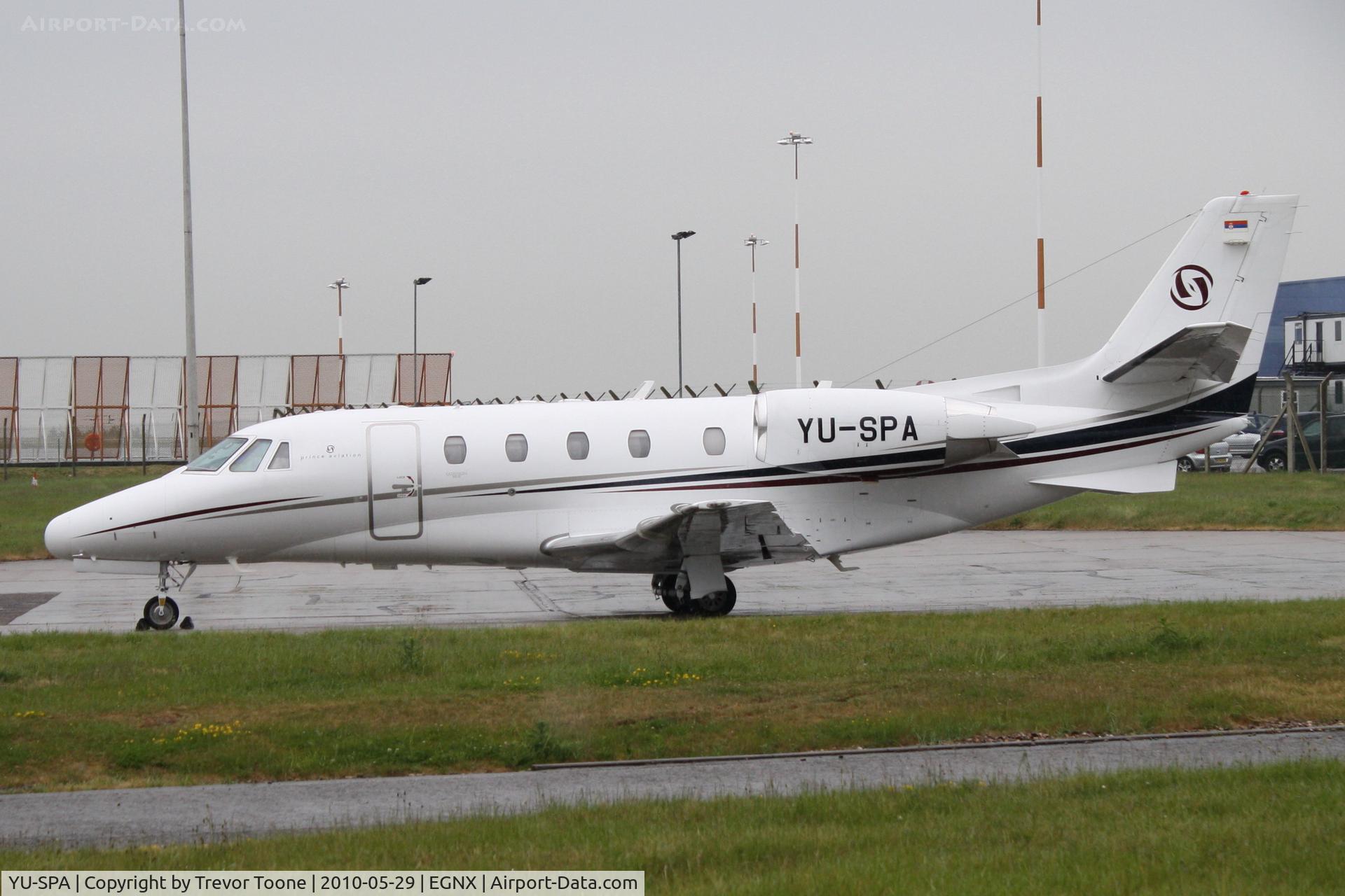 YU-SPA, 2007 Cessna 560XLS Citation Excel C/N 560-5760, Cessna Citation 560
