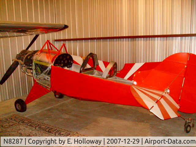 N8287, 1972 Pitts S-1C Special C/N 5231931, dissasembled