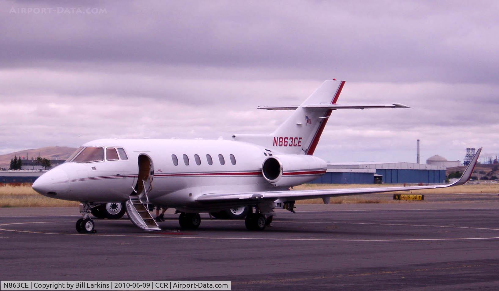 N863CE, 1996 Raytheon Hawker 800XP C/N 258289, Vsitor