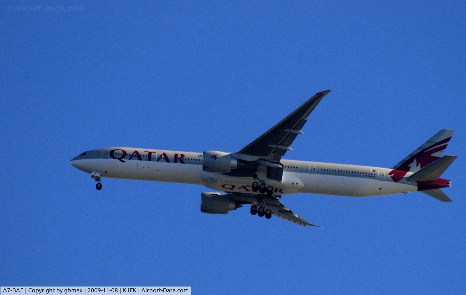 A7-BAE, 2009 Boeing 777-3DZ/ER C/N 36104, QATAR