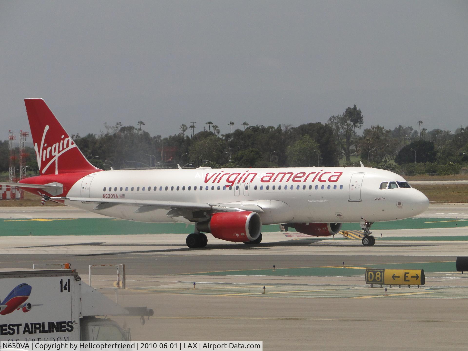 N630VA, 2007 Airbus A320-214 C/N 3101, Taxiing to runway 24L