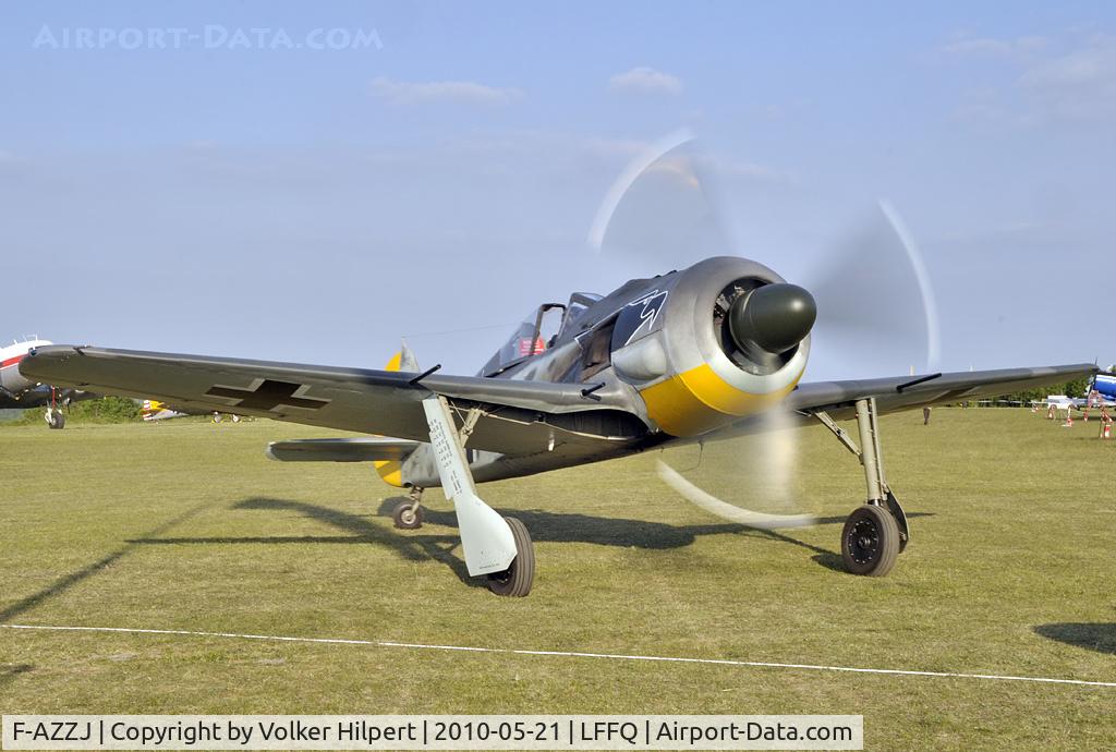 F-AZZJ, Flugwerk Fw 190-A8/N Replica C/N 990013, at lffq