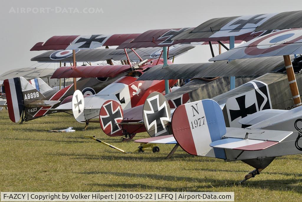 F-AZCY, Royal Aircraft Factory SE-5A Replica C/N 03, at lffq