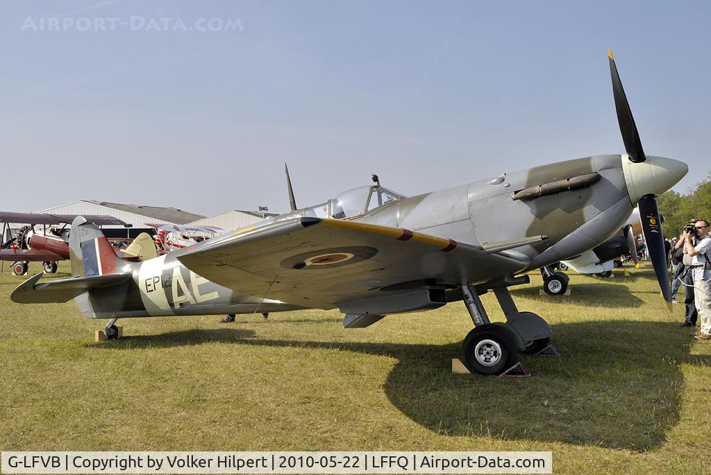 G-LFVB, 1942 Supermarine 349 Spitfire LF.Vb C/N CBAF.2403, at lffq