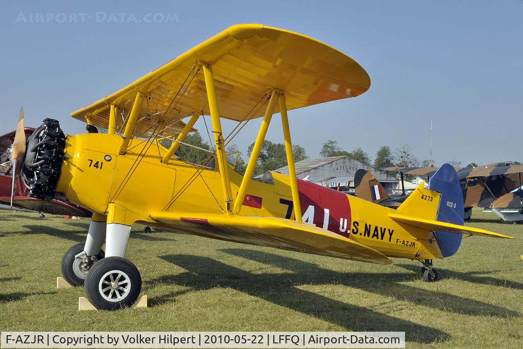 F-AZJR, 1942 Boeing-Stearman PT-13D (E75) C/N 75-5656, at lffq
