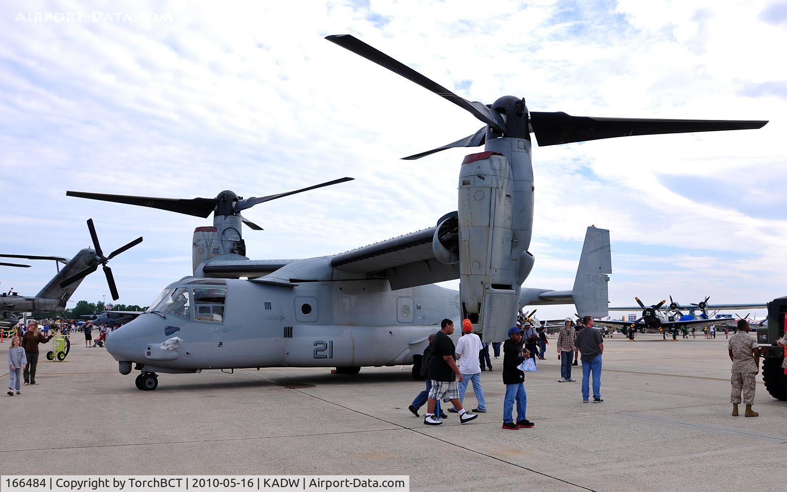 166484, Bell-Boeing MV-22B Osprey C/N D0063, VMMT-204 