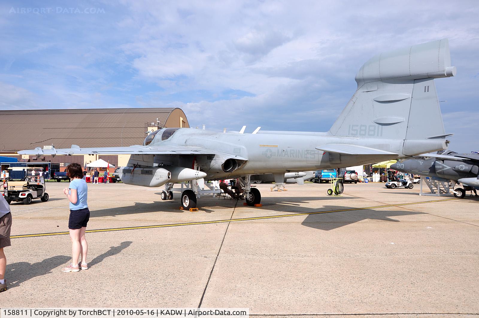 158811, 1974 Grumman EA-6B Prowler C/N P-41, VAQ-136 