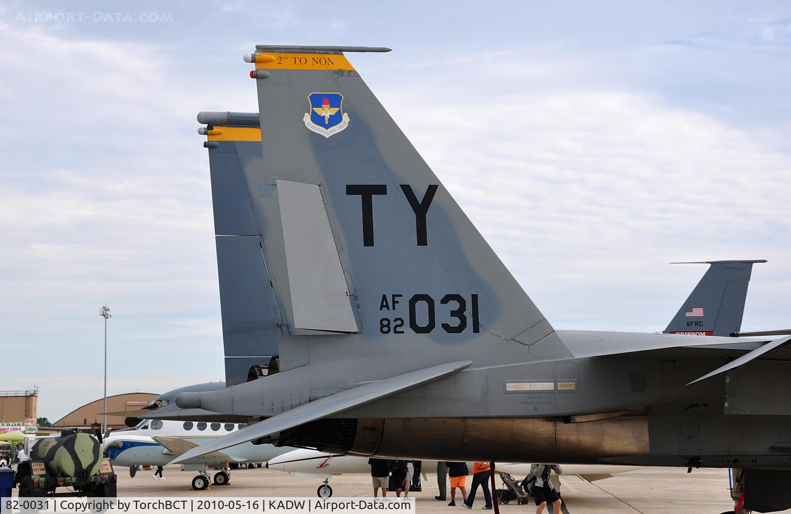 82-0031, McDonnell Douglas F-15C Eagle C/N 0847/C262, 