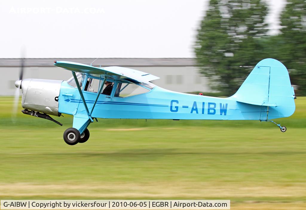G-AIBW, 1946 Auster J-1N Alpha C/N 2158, Privately operated. Breighton.