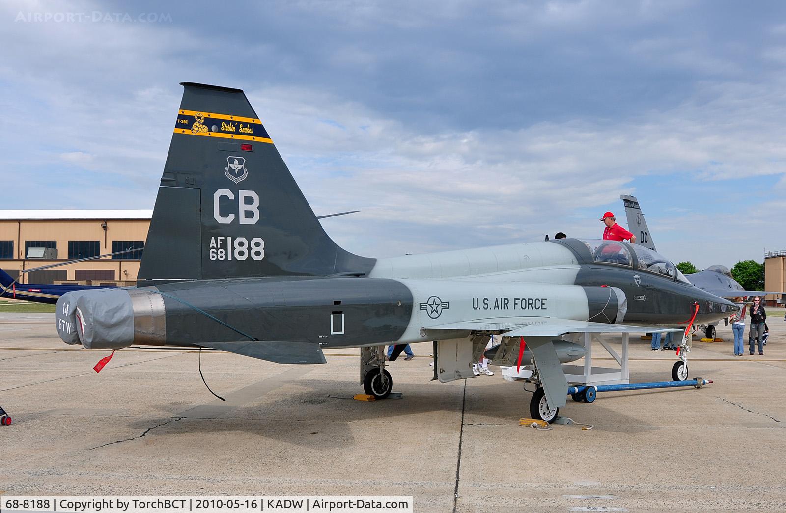 68-8188, 1968 Northrop T-38C Talon C/N T.6193, 