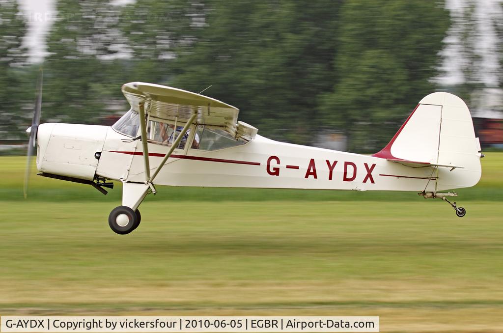 G-AYDX, 1968 Beagle A-61 Terrier 2 C/N B.647, Privately operated. Breighton.