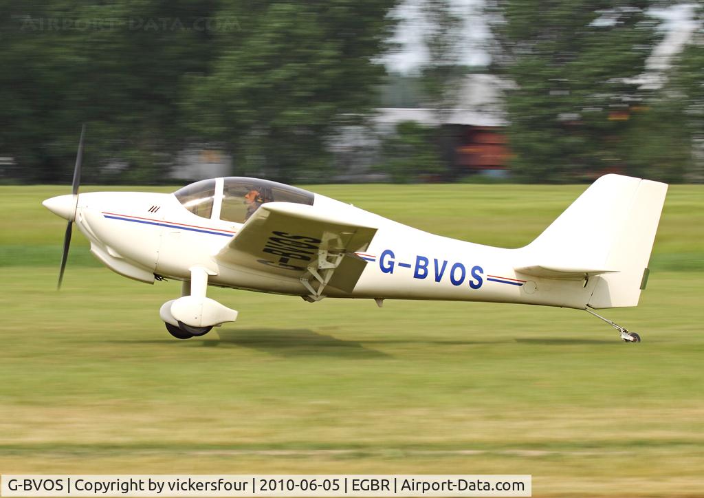 G-BVOS, 1988 Europa Tri-Gear C/N PFA 247-12562, Privately operated. Breighton.