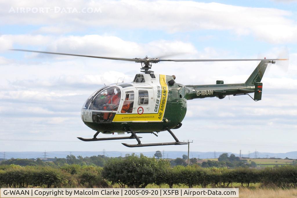 G-WAAN, 1971 MBB Bo-105DB C/N S.20, MBB BO-105DB, 