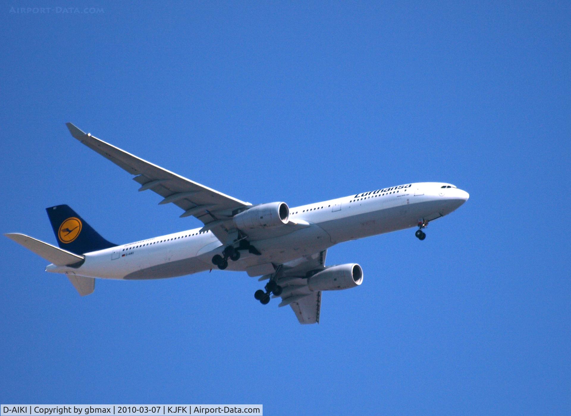 D-AIKI, 2005 Airbus A330-343X C/N 687, Lufthansa going to JFK