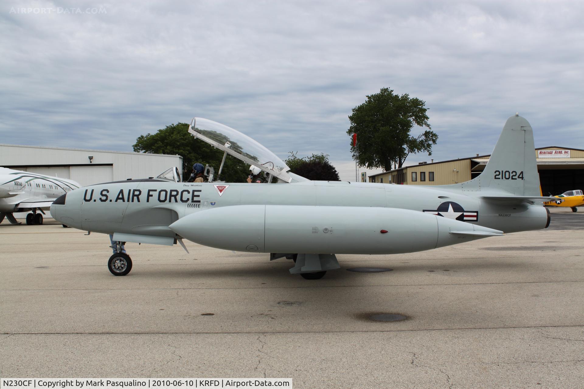 N230CF, 1953 Canadair CT-133 Silver Star 3 C/N T33-24, Canadair T-33