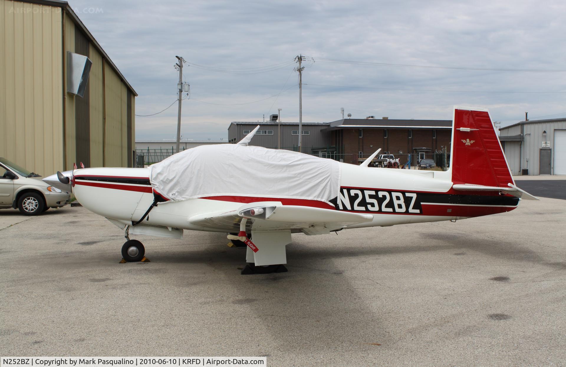 N252BZ, Mooney M20K C/N 25-1168, Mooney M20K
