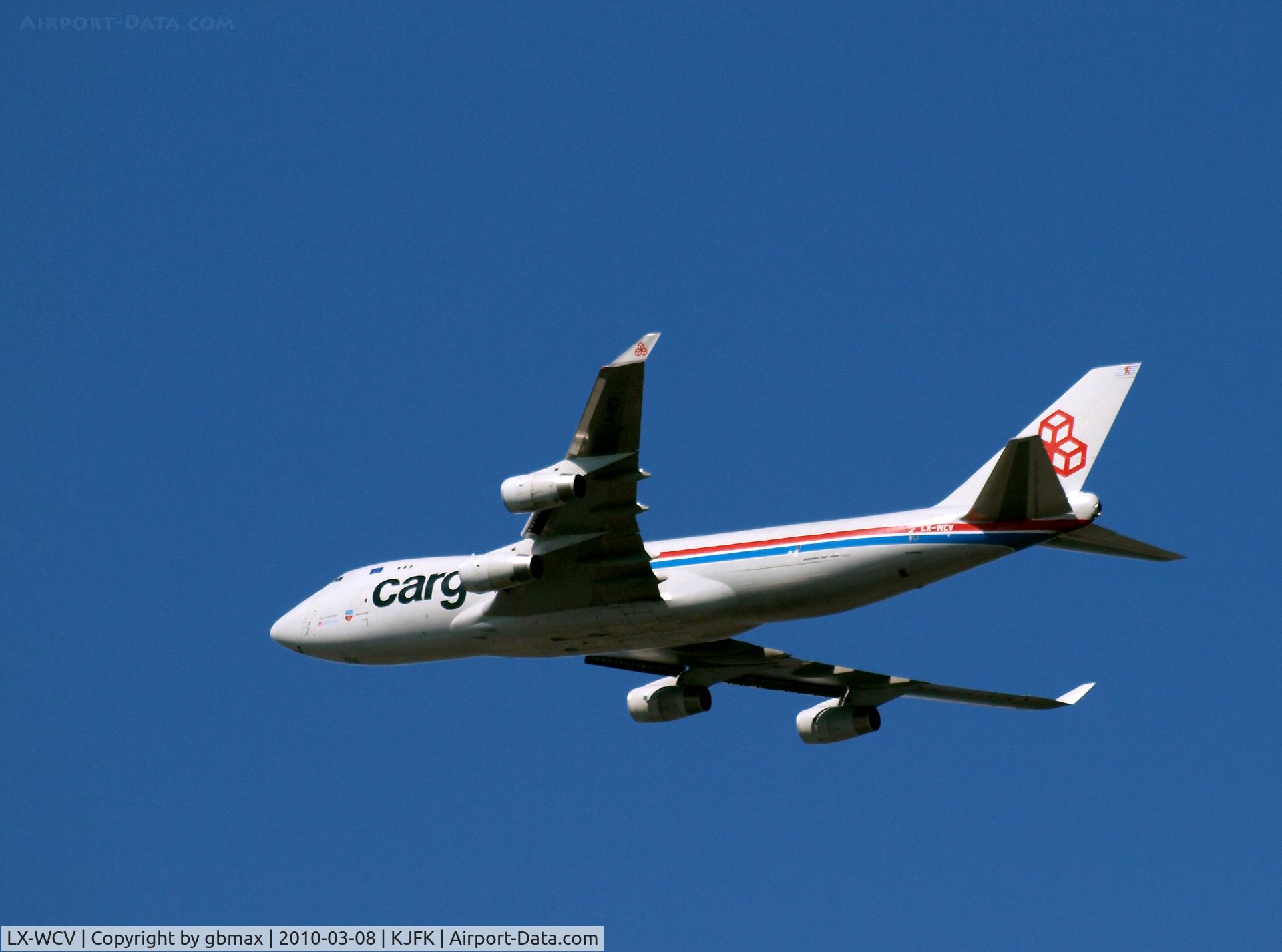 LX-WCV, 2007 Boeing 747-4R7F C/N 35804, Cargo B-747