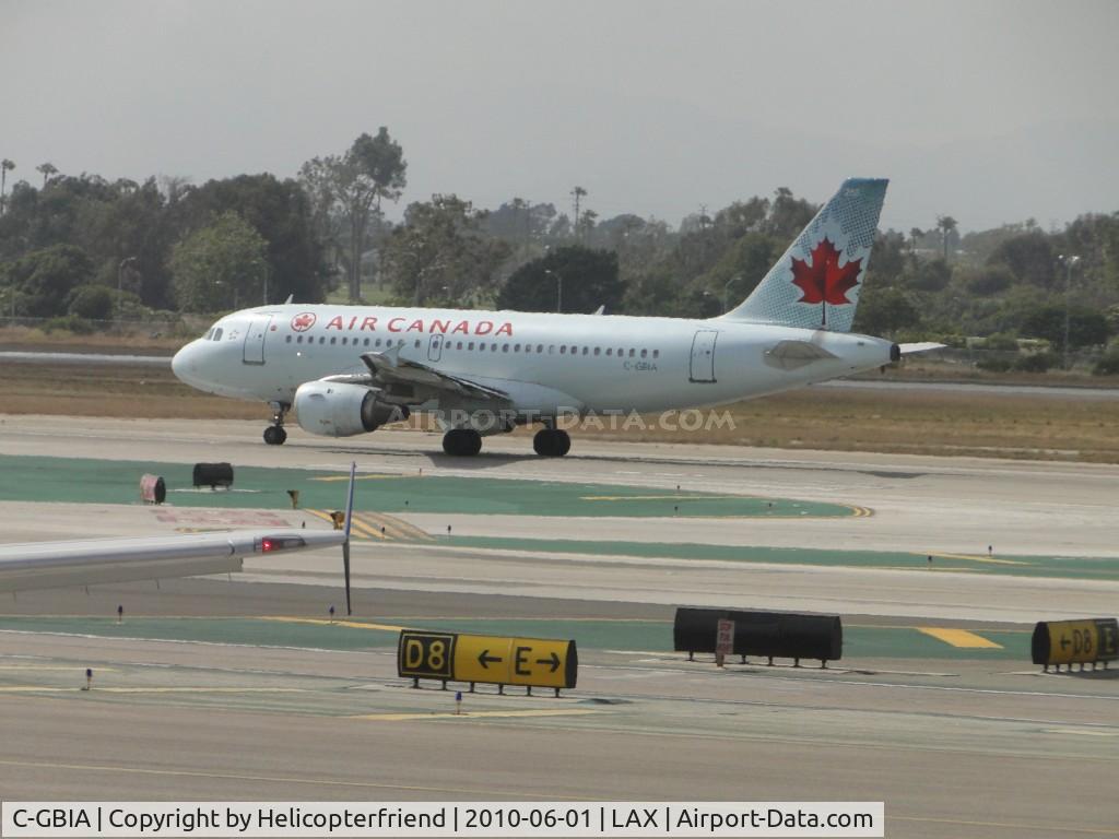 C-GBIA, 1998 Airbus A319-114 C/N 817, Starting take off roll on 24L