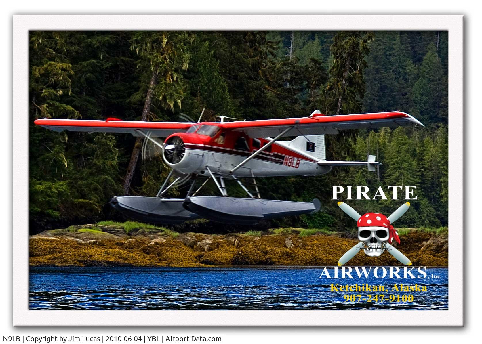N9LB, 1952 De Havilland Canada DHC-2 Beaver MK.1 C/N 252, Pirate Airworks - Yes Bay Alaska 2010