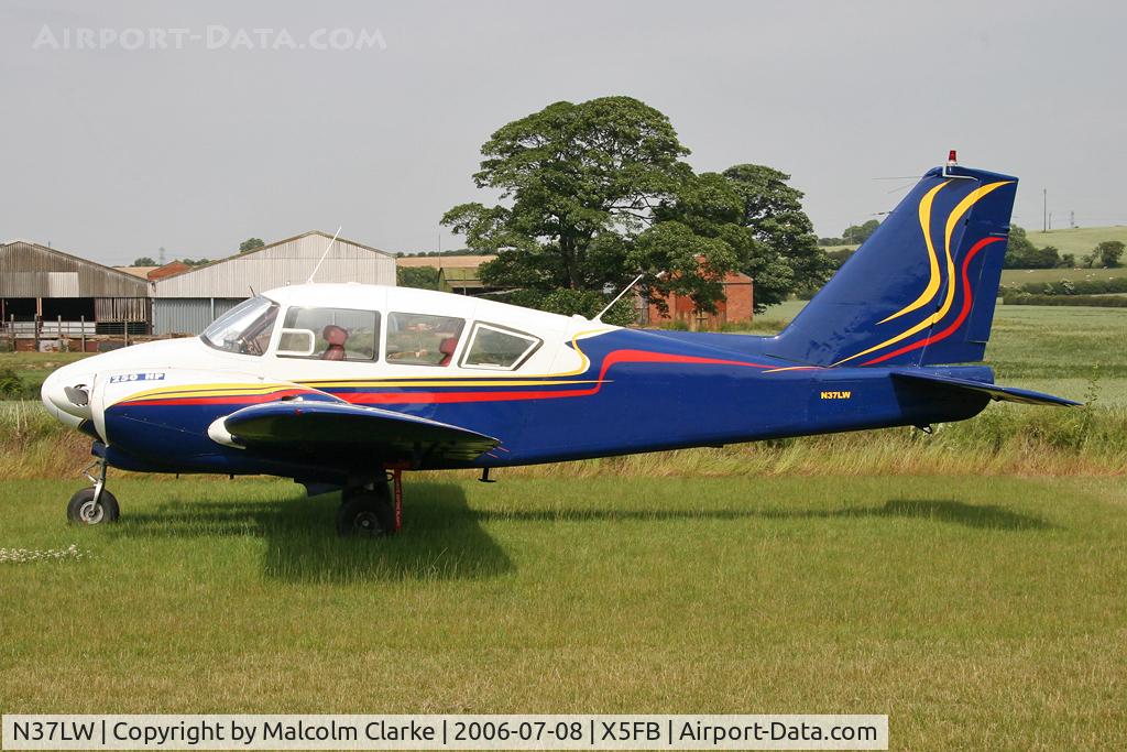 N37LW, 1960 Piper PA-23-250 Aztec C/N 27-134, Piper PA-23-250 Aztec at Fishburn Airfield in 2006.