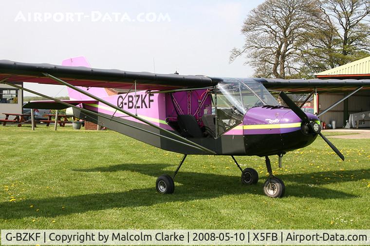 G-BZKF, 2000 Rans S-6ES Coyote II C/N PFA 204-13610, Rans S-6ES Coyote ll at Fishburn Airfield in 2008.