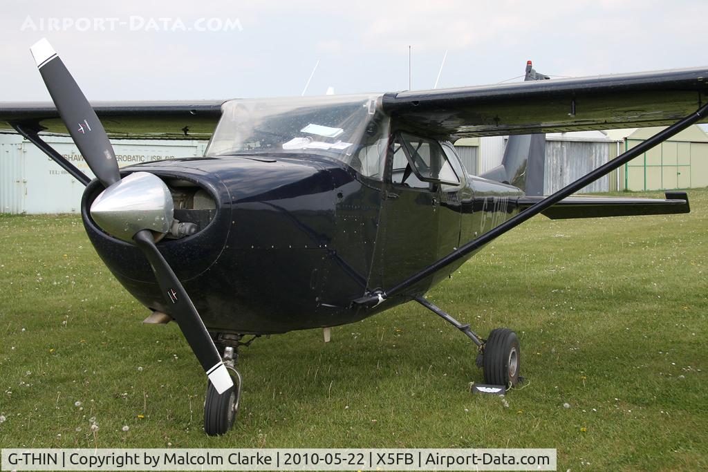 G-THIN, 1967 Reims Cessna FR172E C/N 0016, Reims FR172E Reims Rocket at Fishburn Airfield, UK in 2010.