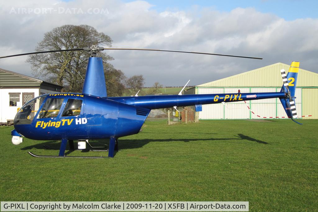 G-PIXL, 2006 Robinson R44 Raven II C/N 11221, Robinson R44 Raven ll at Fishburn Airfield, UK in