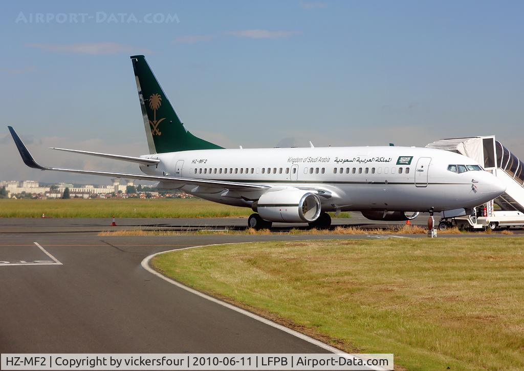 HZ-MF2, Boeing 737-7AJ  BBJ C/N 33499, Saudi Ministry of Finance.