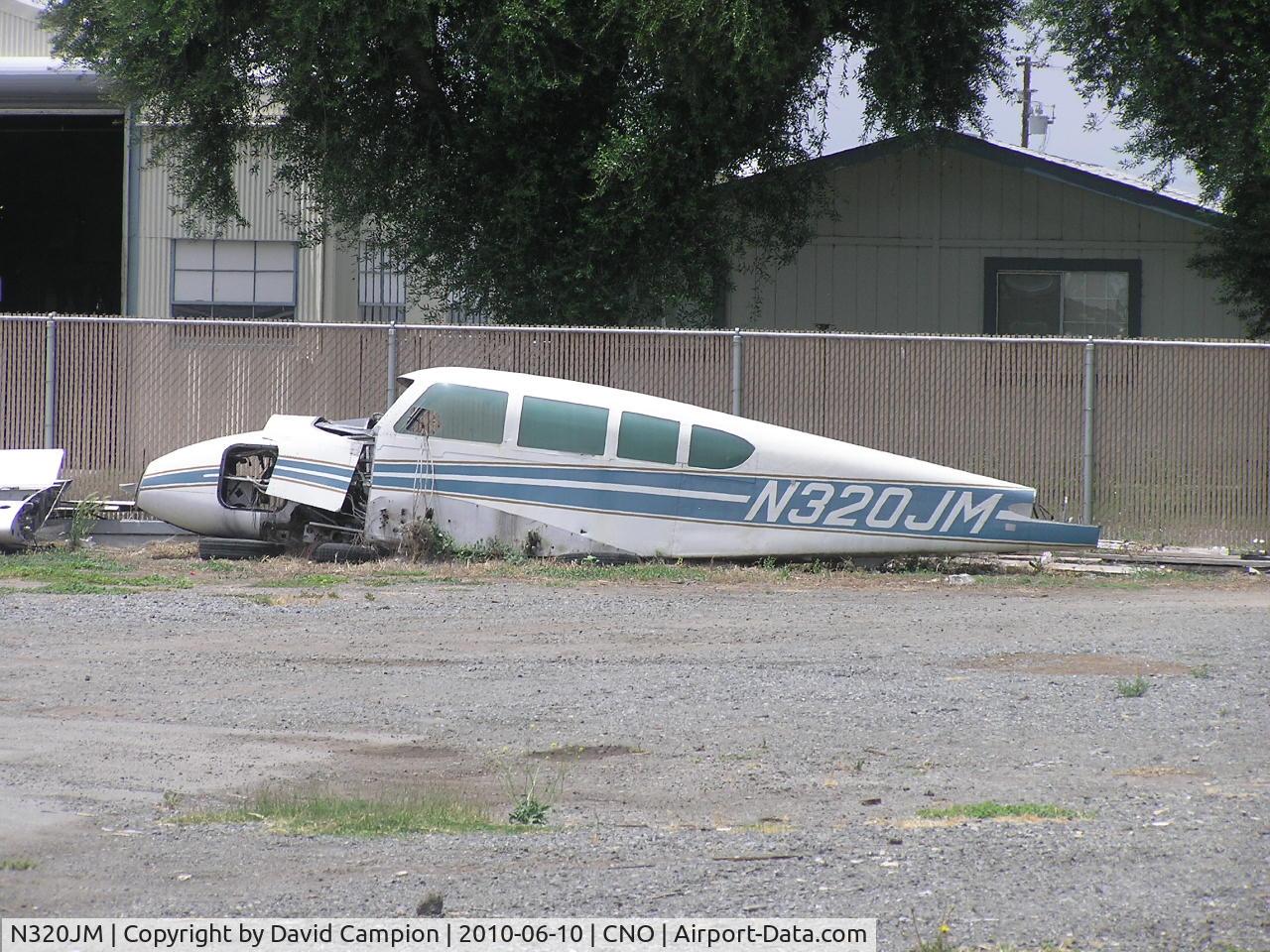 N320JM, 1966 Cessna 320E Executive Skyknight C/N 320E-0013, Languishing at Chino, CA