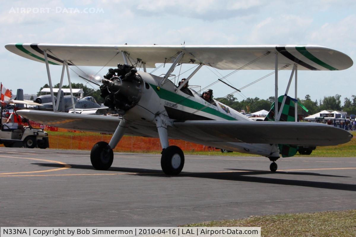 N33NA, 1941 Boeing A75N1(PT-17) C/N 75-2290, Sun N Fun 2010
