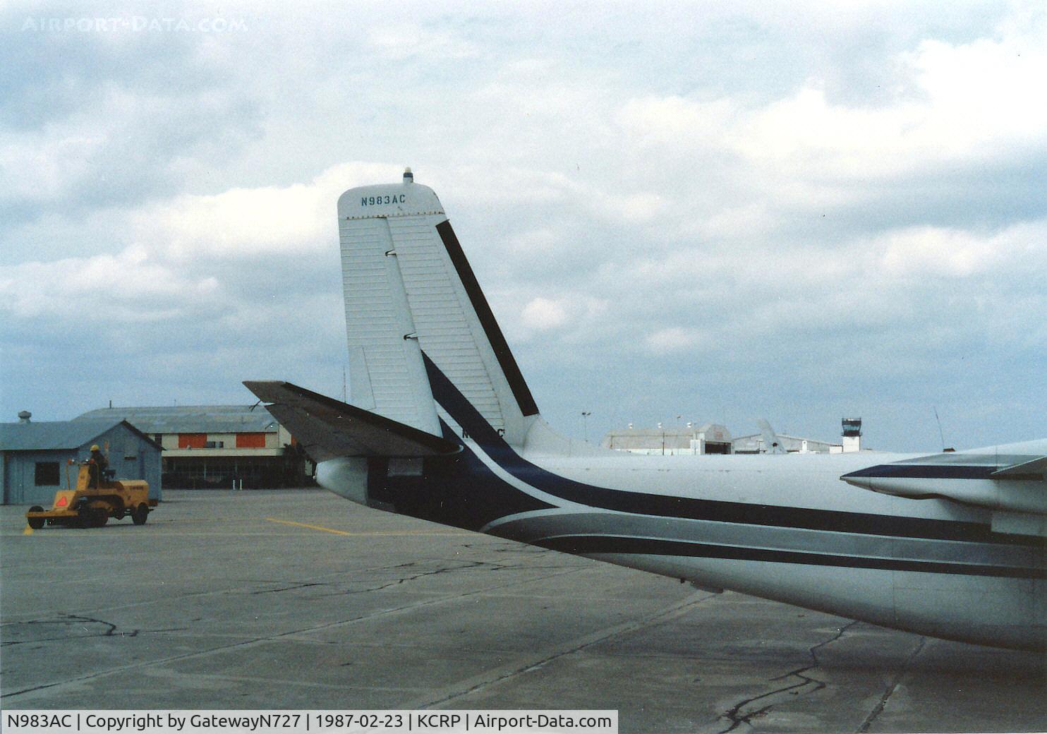 N983AC, Aero Commander 680FL Commander C/N 1343-26, AT CRP.