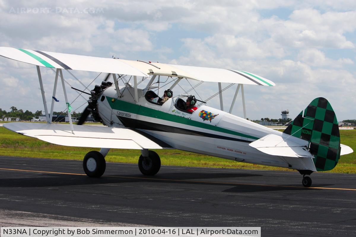 N33NA, 1941 Boeing A75N1(PT-17) C/N 75-2290, Sun N Fun 2010