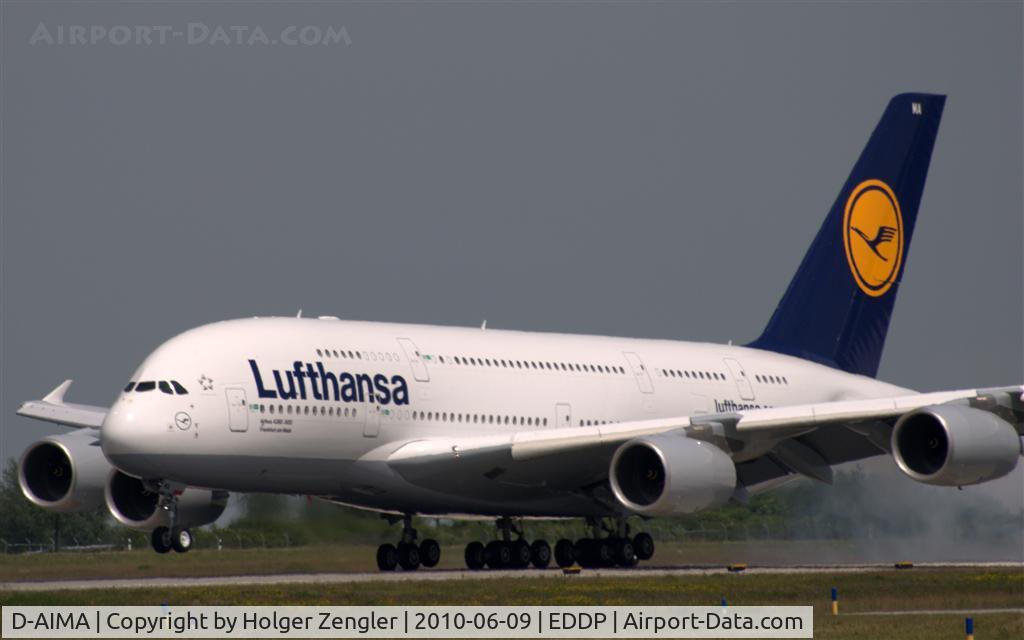 D-AIMA, 2010 Airbus A380-841 C/N 038, Suddenly she was there.....