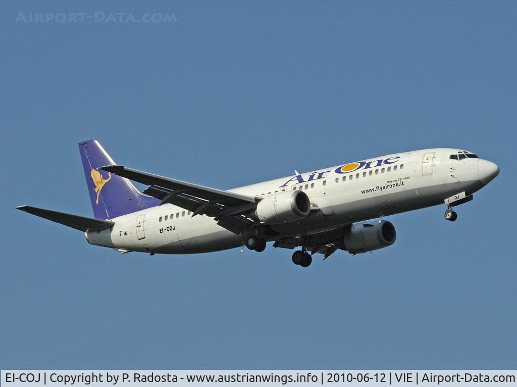 EI-COJ, 1992 Boeing 737-430 C/N 27005, Arriving instead of CRJ