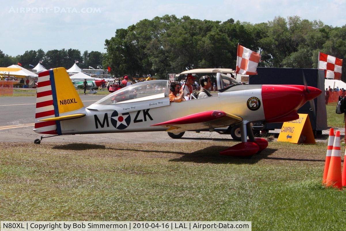 N80XL, 2008 Vans RV-8 C/N 82688, Sun N Fun 2010