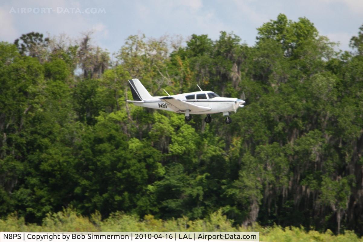 N8PS, 1959 Piper PA-24 C/N 24-1415, Arriving at Lakeland, Florida during Sun N Fun 2010.