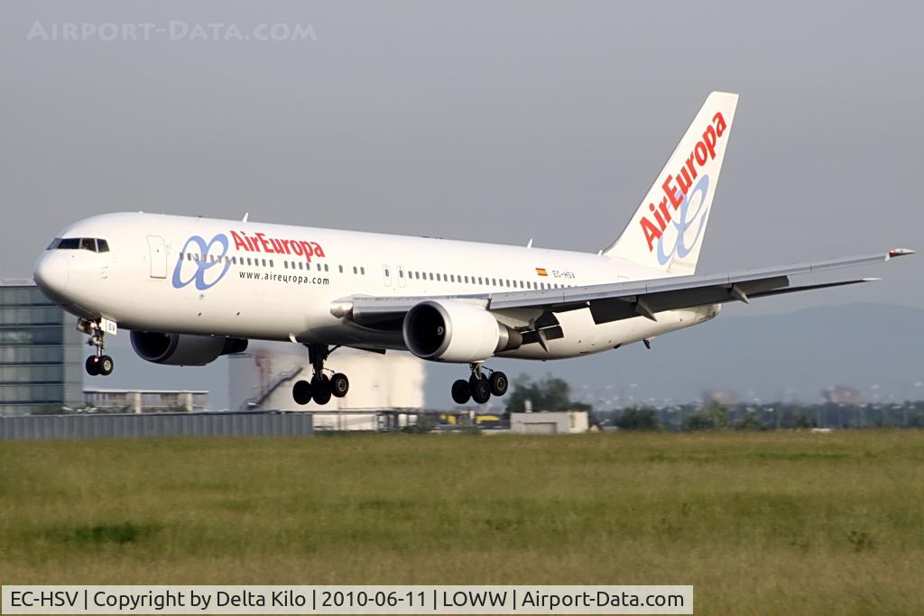 EC-HSV, 2001 Boeing 767-3Q8/ER C/N 29387, Air Europa