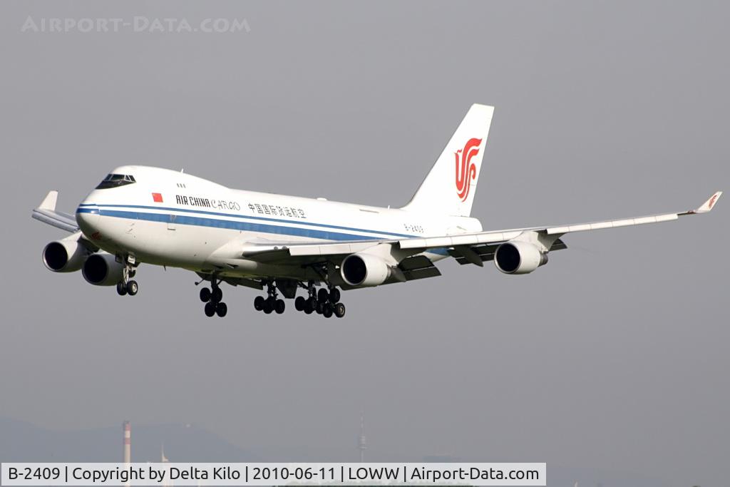 B-2409, Boeing 747-412F/SCD C/N 26560, Air China Cargo