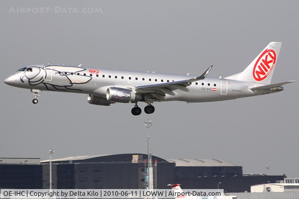 OE-IHC, 2010 Embraer 190LR (ERJ-190-100LR) C/N 19000349, flyNiki    EMBRAER ERJ-190LR	c/n19000349