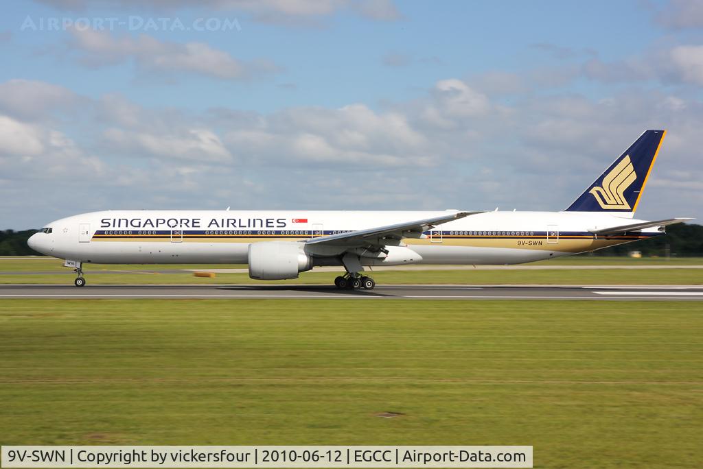 9V-SWN, 2008 Boeing 777-312/ER C/N 34579, Singapore Airlines