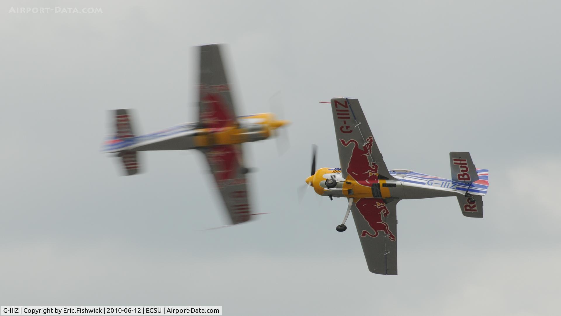 G-IIIZ, 1991 Sukhoi Su-26M C/N 04-05, The Red Bull Matadors at The Duxford Trophy Aerobatic Contest, June 2010