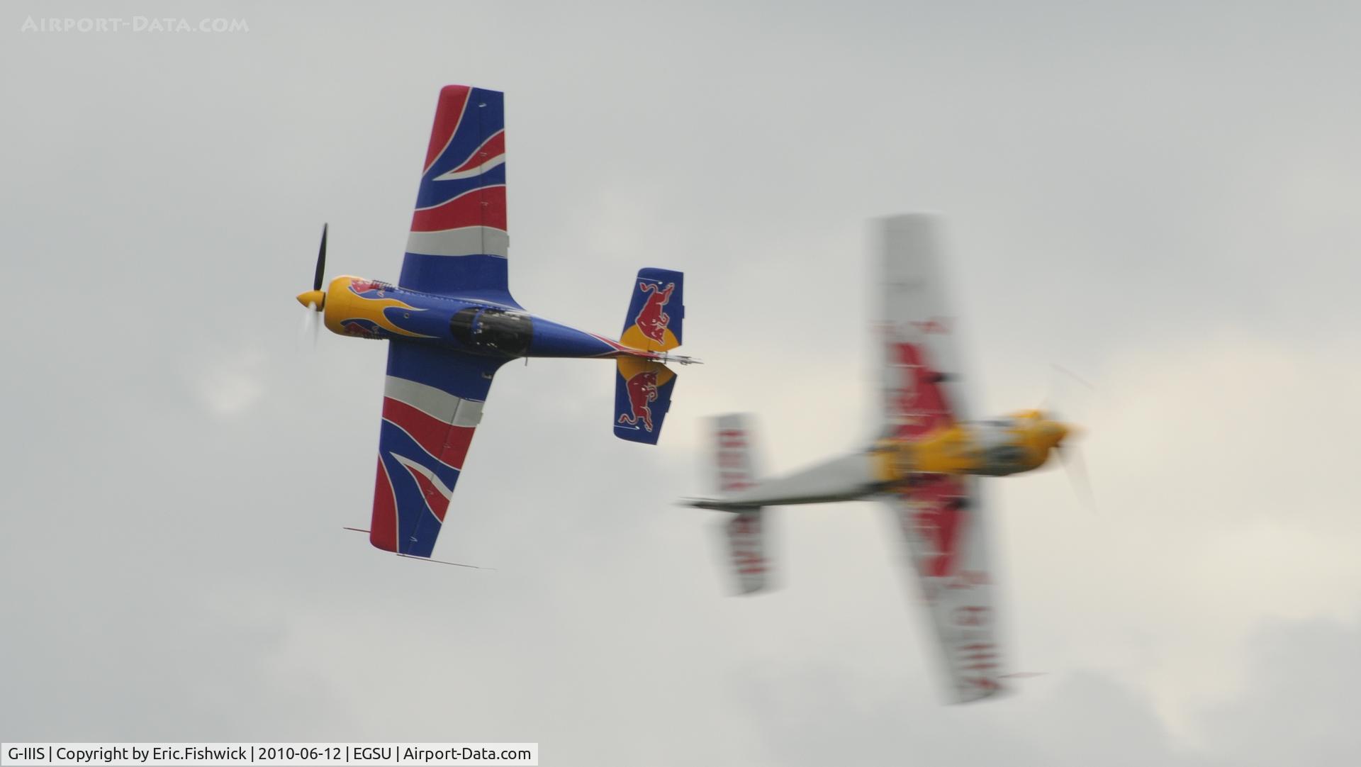 G-IIIS, 1993 Sukhoi SU-26M2 C/N 06-07, The Red Bull Matadors at The Duxford Trophy Aerobatic Contest, June 2010