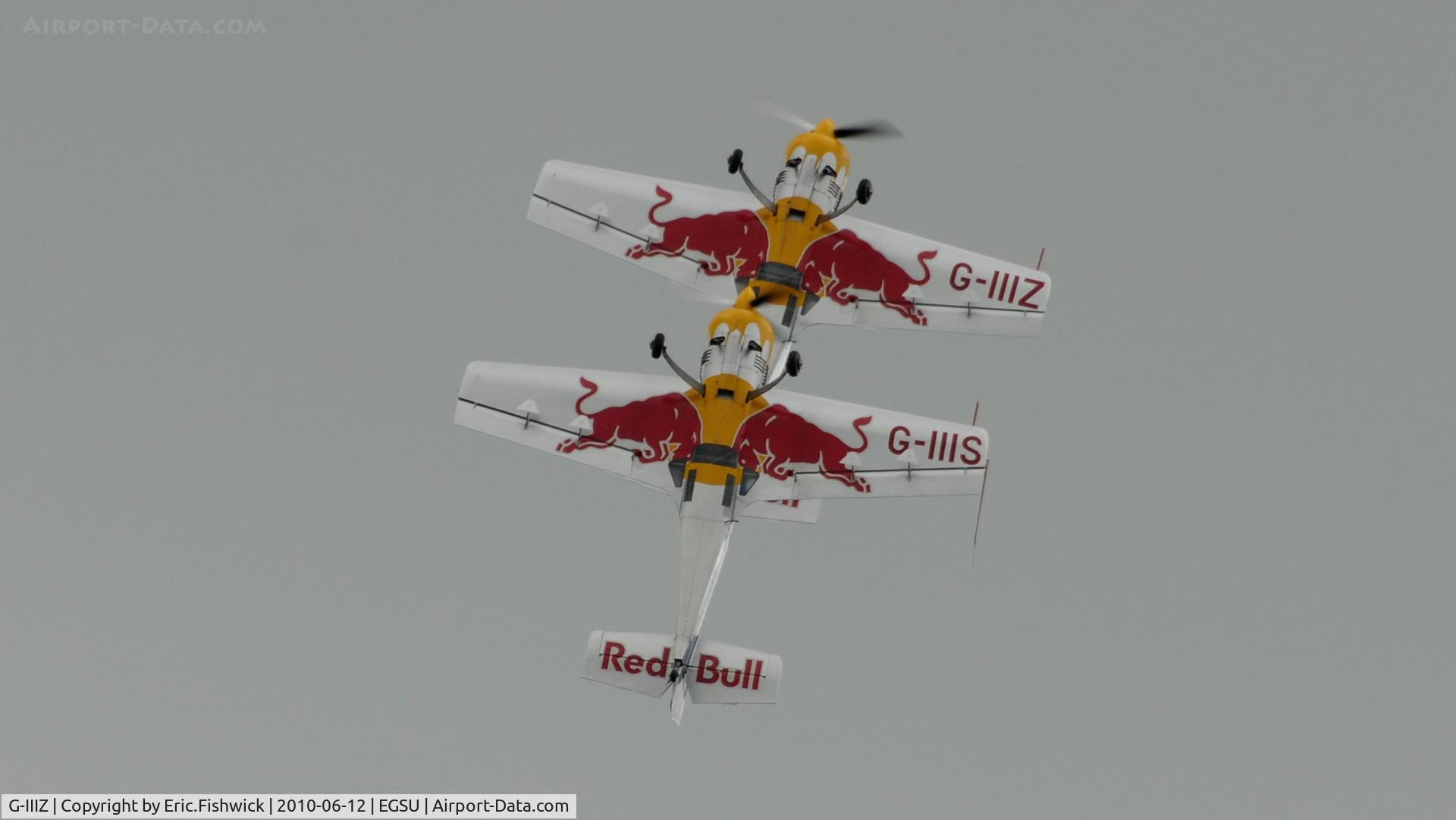G-IIIZ, 1991 Sukhoi Su-26M C/N 04-05, The Red Bull Matadors at The Duxford Trophy Aerobatic Contest, June 2010