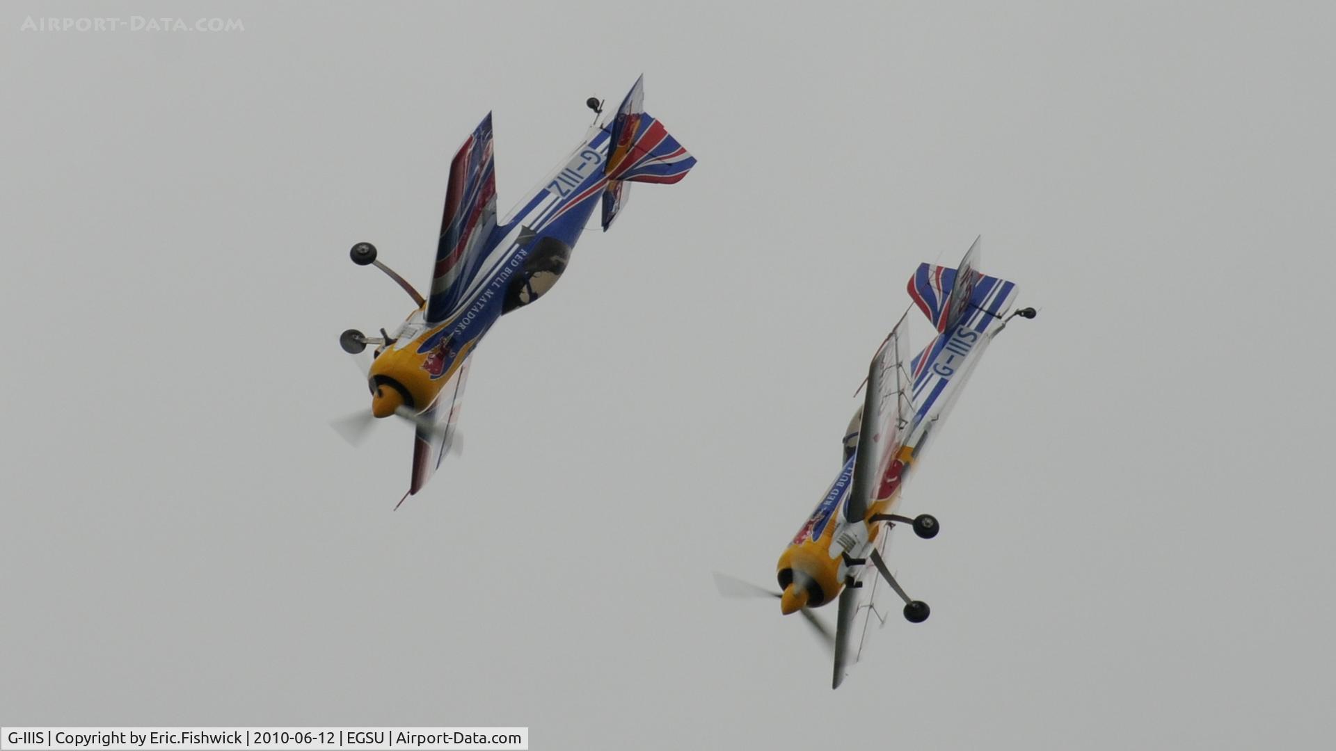 G-IIIS, 1993 Sukhoi SU-26M2 C/N 06-07, The Red Bull Matadors at The Duxford Trophy Aerobatic Contest, June 2010