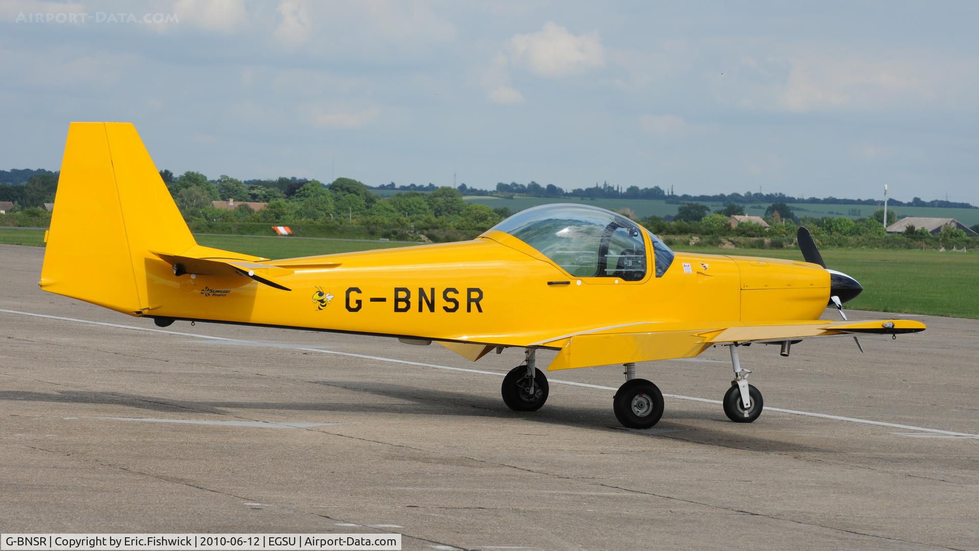 G-BNSR, 1987 Slingsby T-67M Firefly Mk2 C/N 2047, 2. G-BNSR Firefly at The Duxford Trophy Aerobatic Contest, June 2010