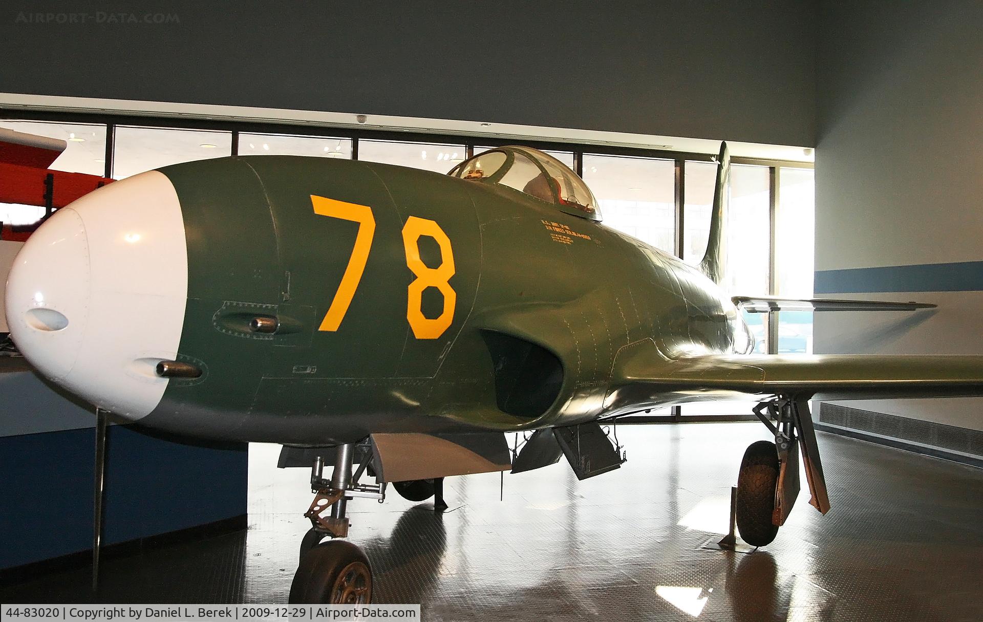 44-83020, 1943 Lockheed XP-80A Shooting Star C/N 140-1001, Here it is - the first prototype of the first operational U.S. jet fighter.  On display at the National Air and Space Museum.